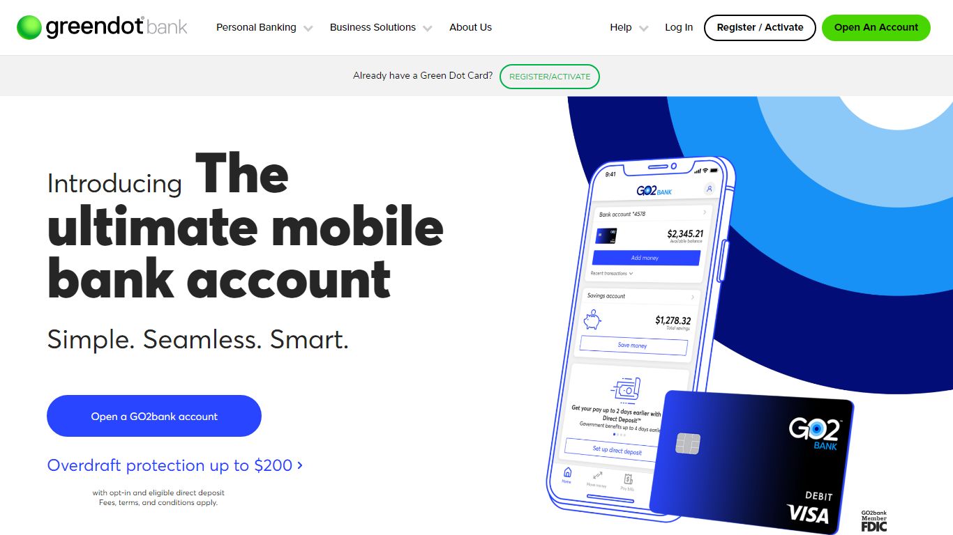 Green Dot - Mobile Accounts & Debit Cards